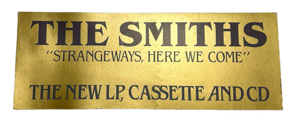 The Smiths Strangeways Here We Come - In Store Display UK display DISPLAY