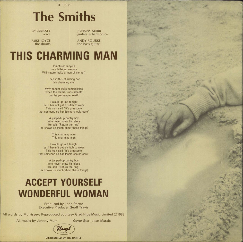 The Smiths This Charming Man - Version 3 - With No Logo UK 12" vinyl single (12 inch record / Maxi-single)