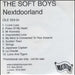 The Soft Boys Nextdoorland UK Promo CD-R acetate CD ACETATE