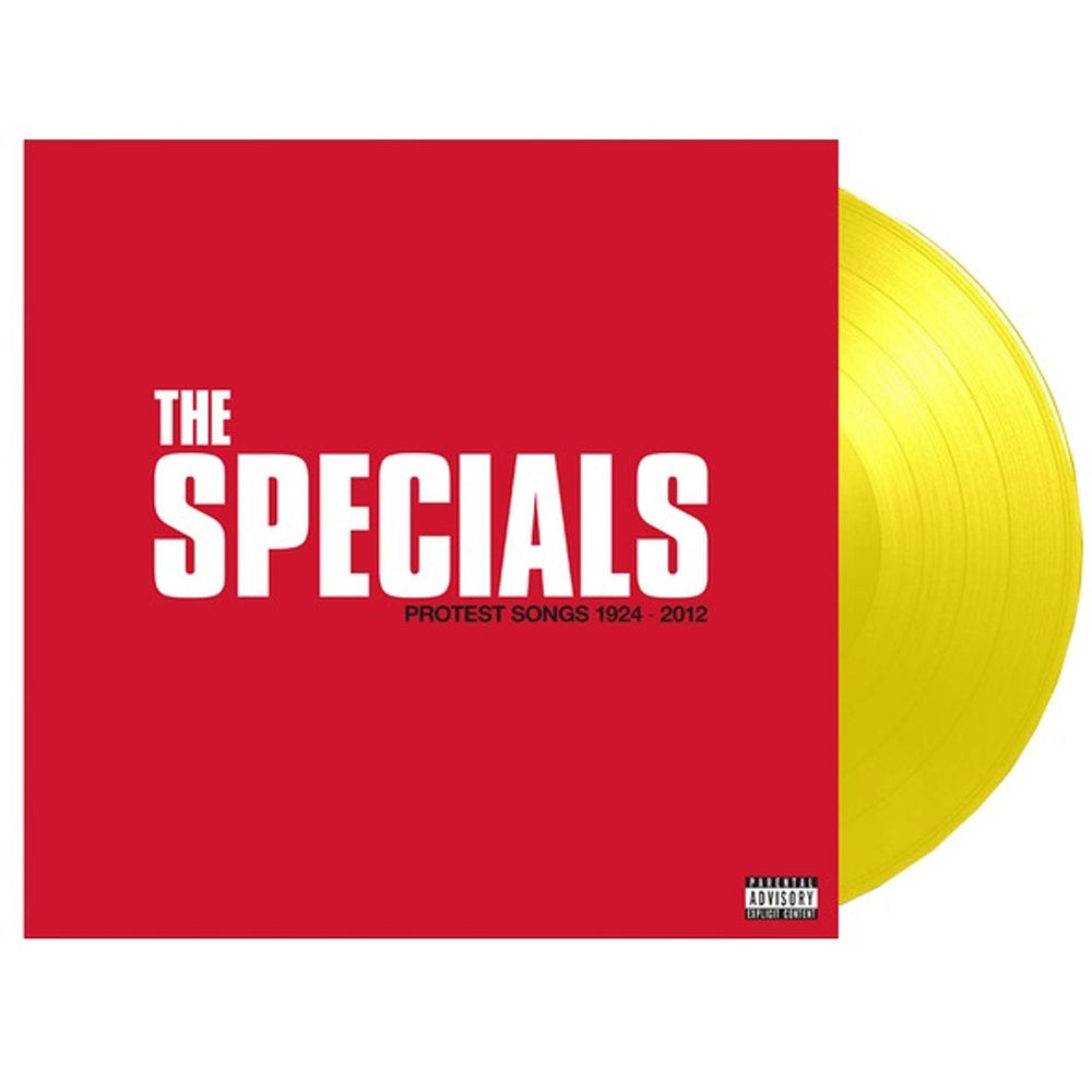 The Specials Protest Songs 1924-2012 - Yellow Vinyl Bespoke Touring Edition - Sealed UK vinyl LP album (LP record) 3840705