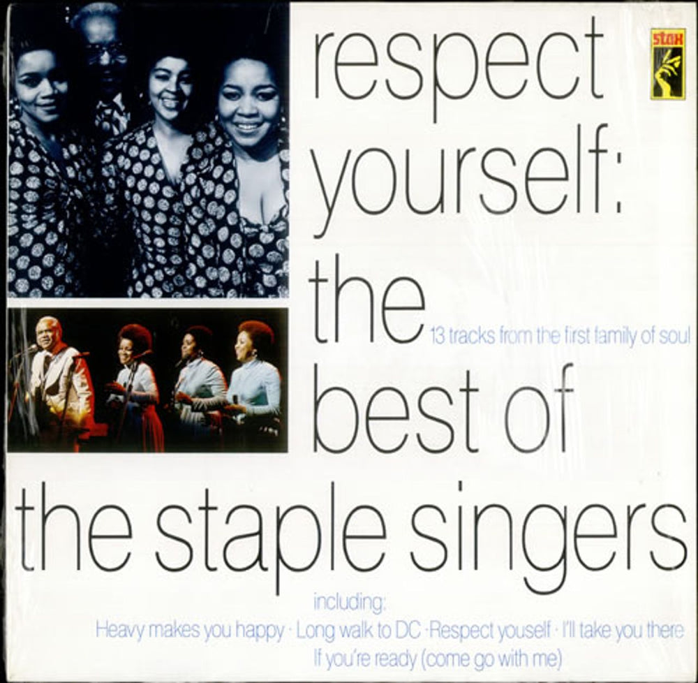 The Staple Singers Respect Yourself, The Best Of The Staple Singers UK vinyl LP album (LP record) SX006