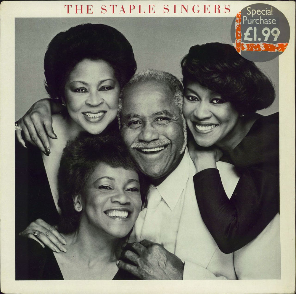 The Staple Singers The Staple Singers UK vinyl LP album (LP record) EPC26537