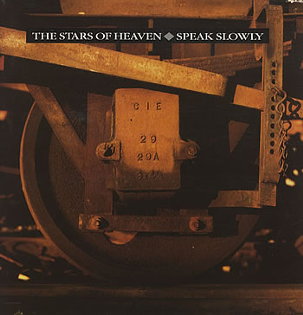 The Stars Of Heaven Speak Slowly UK vinyl LP album (LP record) ROUGH121