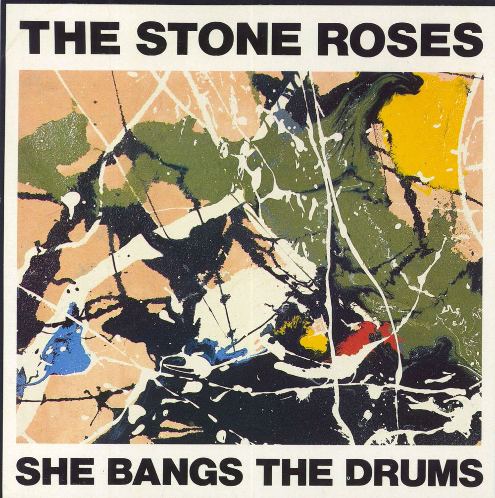 The Stone Roses She Bangs The Drums UK 7" vinyl single (7 inch record / 45) ORE6