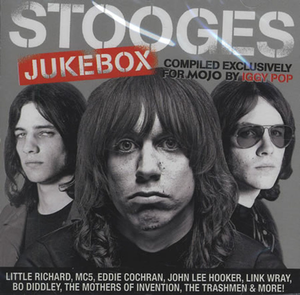 The Stooges Jukebox UK Promo CD album (CDLP)