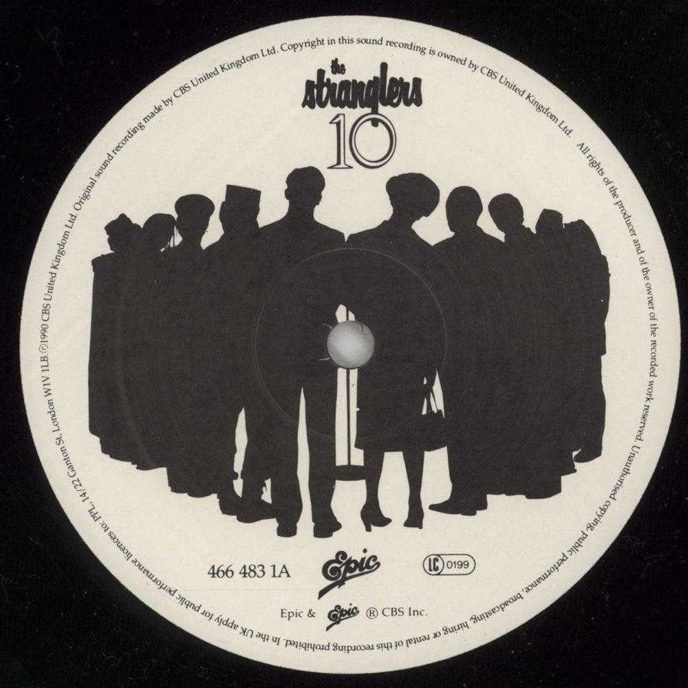 The Stranglers 10 (Ten) UK vinyl LP album (LP record) STRLPTE252832