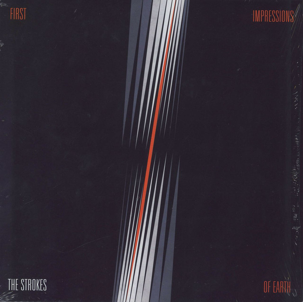 The Strokes First Impressions Of Earth UK vinyl LP album (LP record) RTRADLP330