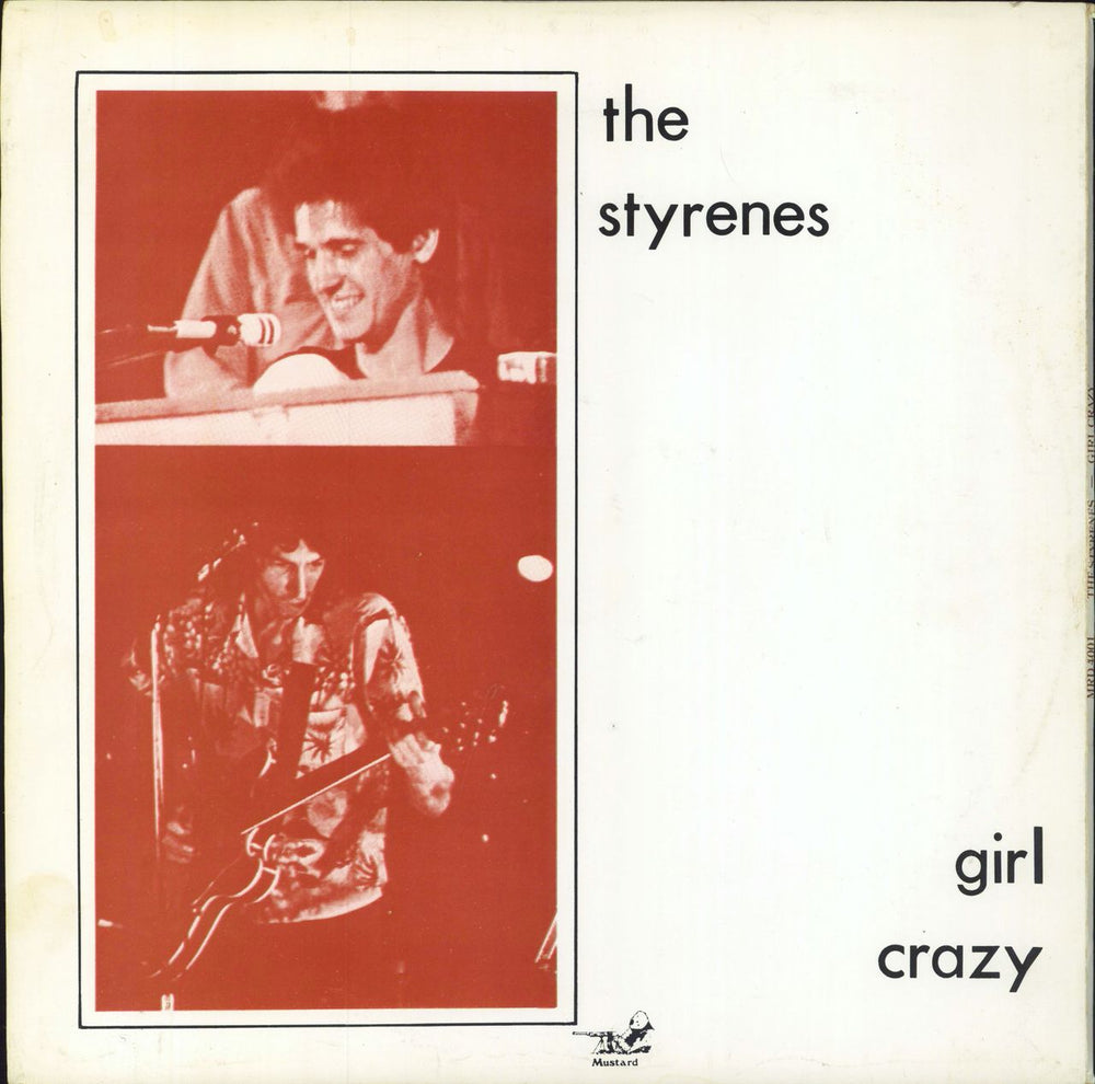 The Styrenes Girl Crazy US vinyl LP album (LP record) MUST4001