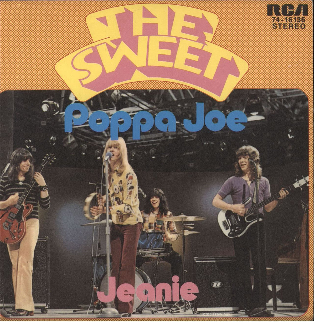 The Sweet Poppa Joe + Sleeve German 7" vinyl single (7 inch record / 45) 74-16136