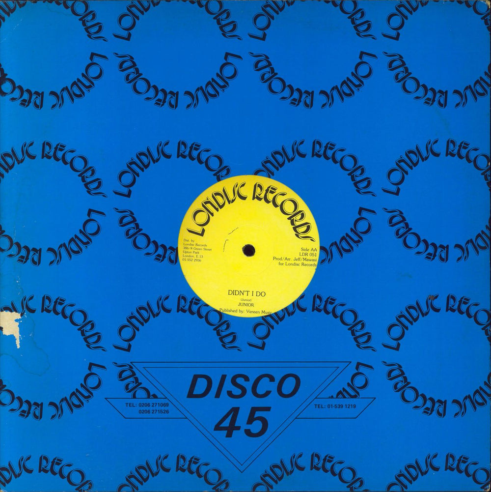 The Tambrins Juki Jammy / Didn't I Do UK 12" vinyl single (12 inch record / Maxi-single)