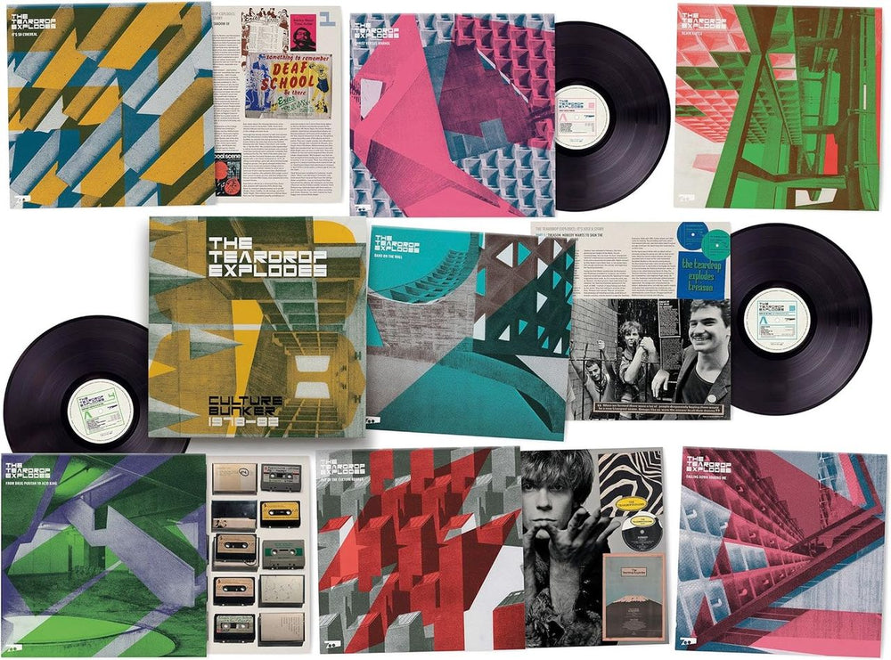 The Teardrop Explodes Culture Bunker 1978-82 - Exclusive 7-LP Vinyl Box Set - Sealed UK Vinyl Box Set TDPVXCU824992