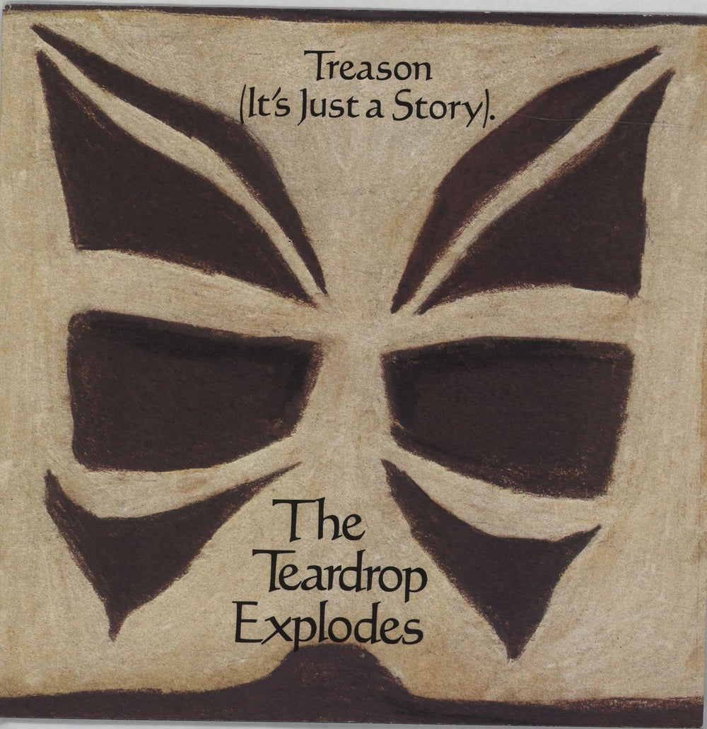 The Teardrop Explodes Treason (It's Just A Story) - Solid UK 7" vinyl single (7 inch record / 45) TEAR3