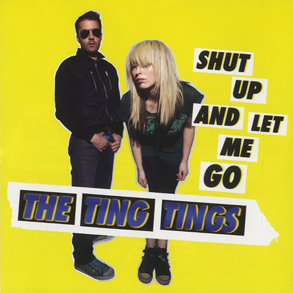 The Ting Tings Shut Up And Let Me Go Japanese Promo CD-R acetate CDR ACETATE