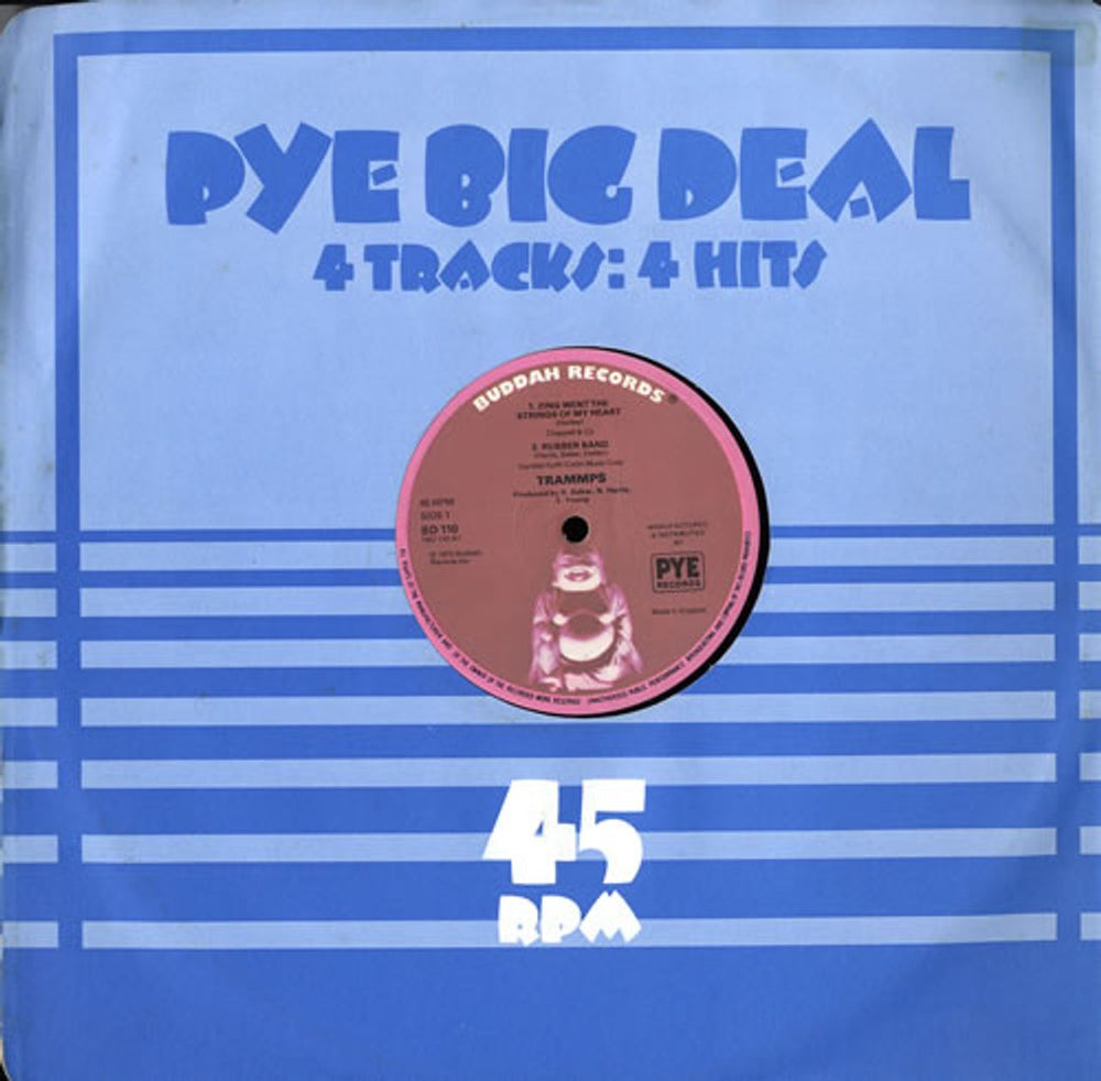 The Trammps Pye Big Deal EP UK 12" vinyl single (12 inch record / Maxi-single) BD110