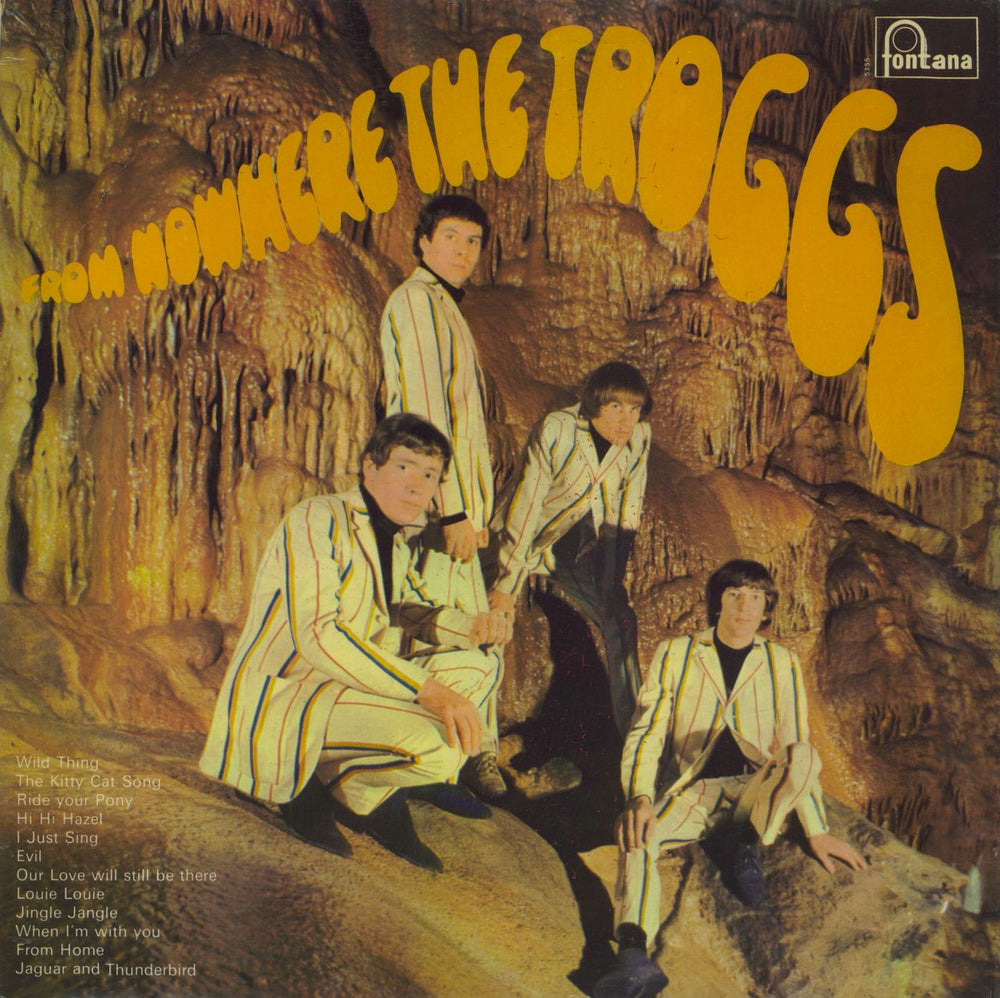 The Troggs From Nowhere... - VG UK vinyl LP album (LP record) TL5355