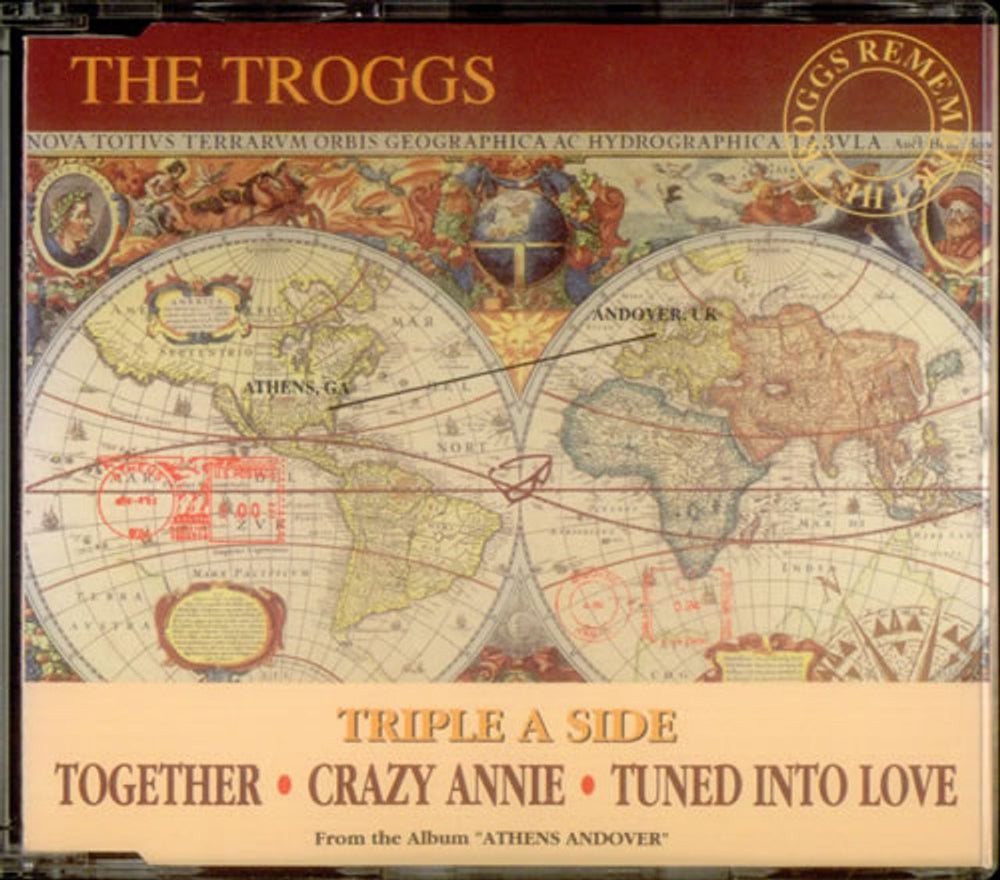 The Troggs Together / Crazy Annie / Tuned Into Love UK CD single (CD5 / 5") ESSX2016