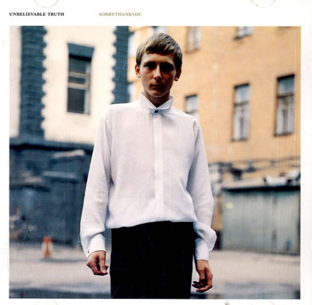 The Unbelievable Truth Sorrythankyou UK CD album (CDLP) SHIFTY0002