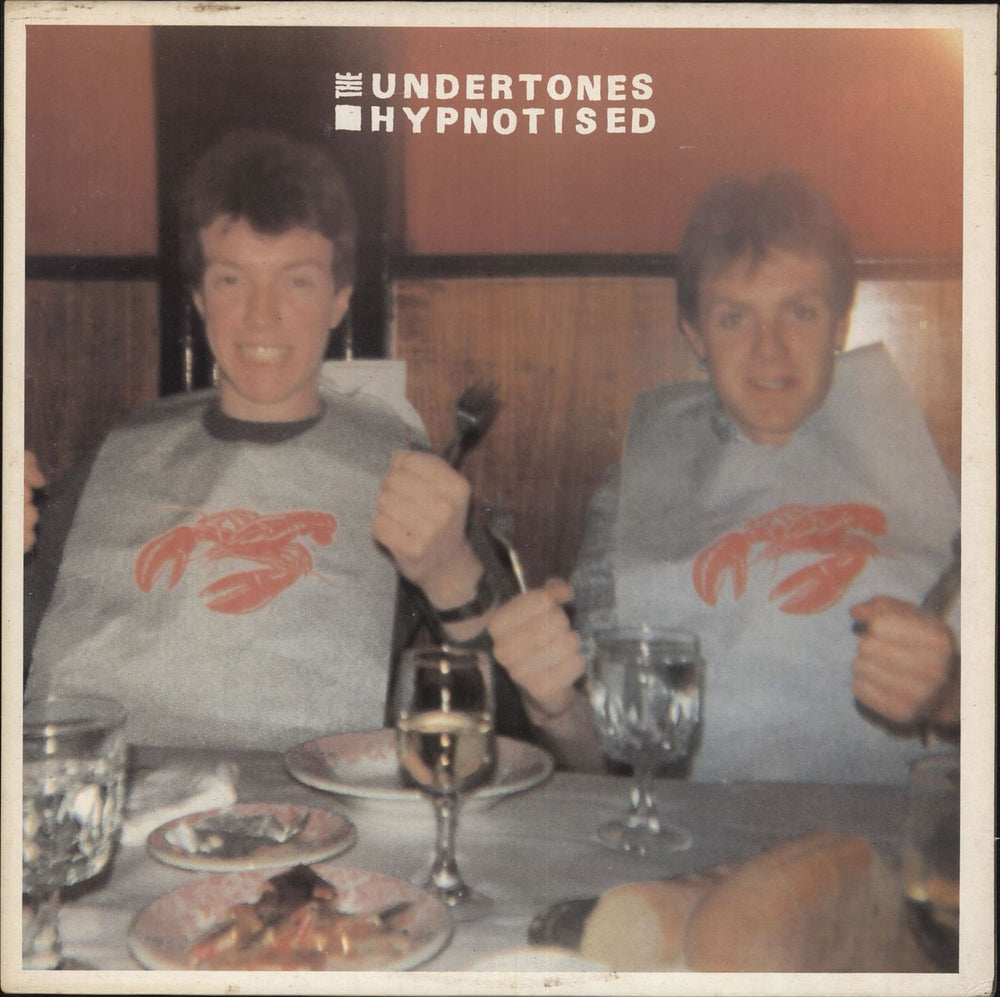 The Undertones Hypnotised + Lobster - EX UK vinyl LP album (LP record) SRK6088