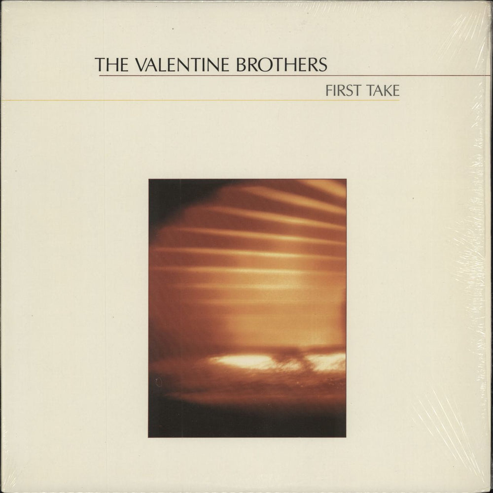 The Valentine Brothers First Take - shrink US vinyl LP album (LP record) BR-101936