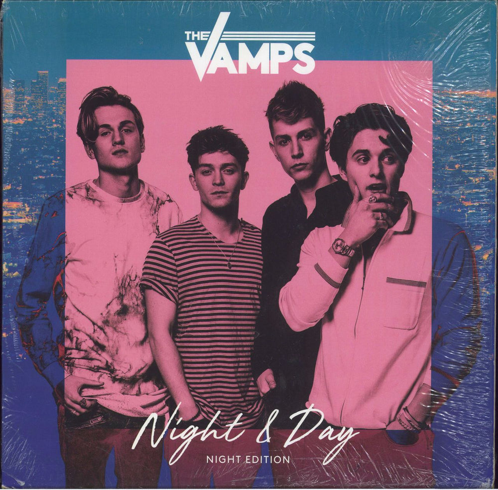 The Vamps Night & Day - Night Edition UK vinyl LP album (LP record) V3186