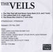 The Veils The Tide That Left And Never Came Back UK Promo CD-R acetate CD-R ACETATE