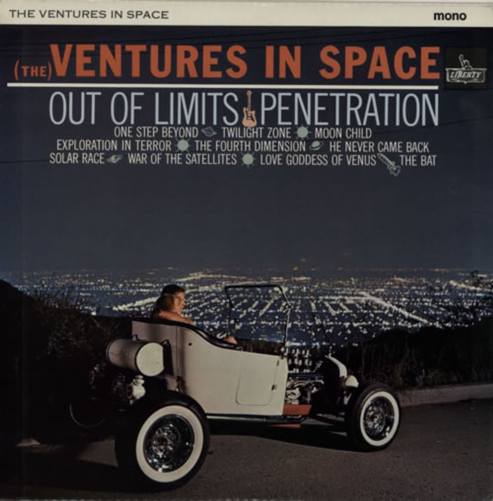 The Ventures The Ventures In Space UK vinyl LP album (LP record) LBY1189