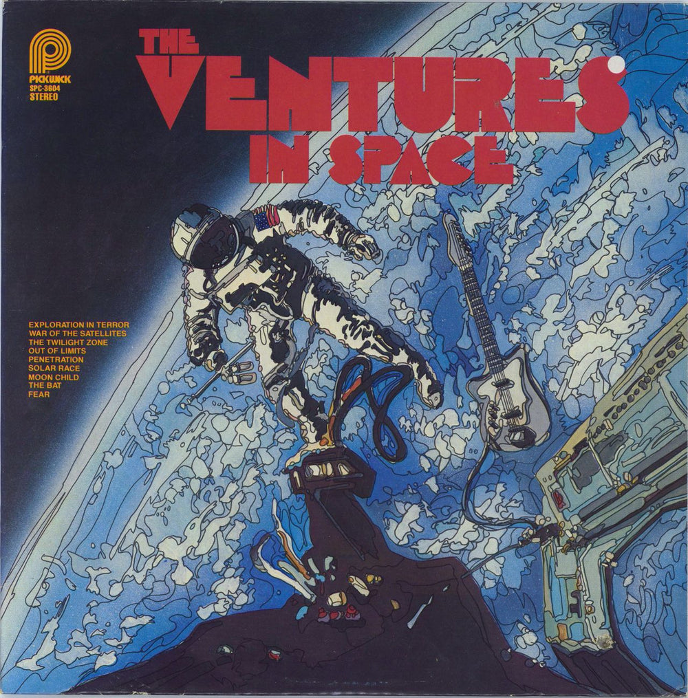 The Ventures The Ventures In Space US vinyl LP album (LP record) SPC3604