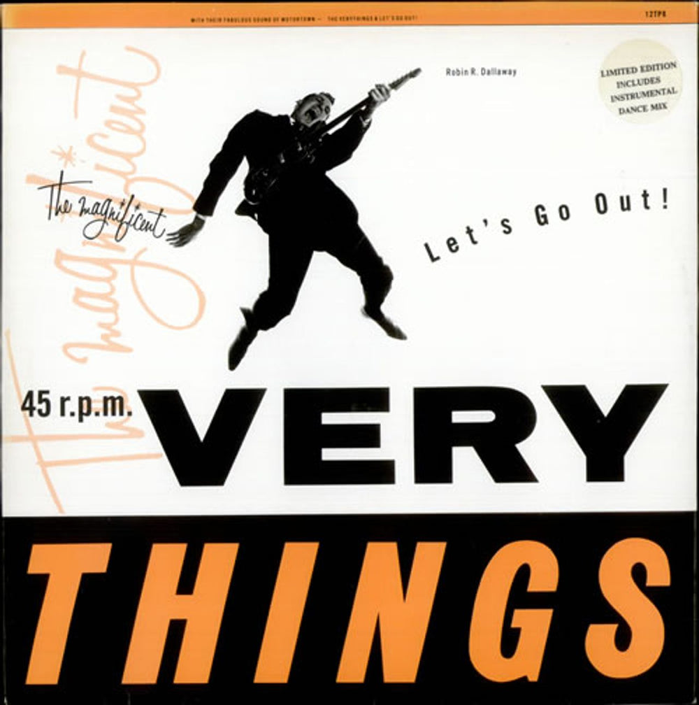 The Very Things Let's Go Out - Full 12" Version UK 12" vinyl single (12 inch record / Maxi-single) 12TP8