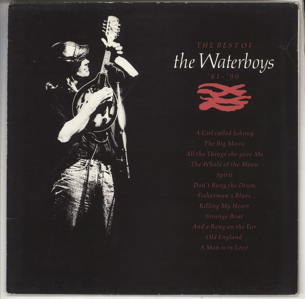 The Waterboys The Best Of The Waterboys '81-'90 - EX UK vinyl LP album (LP record) CHEN19