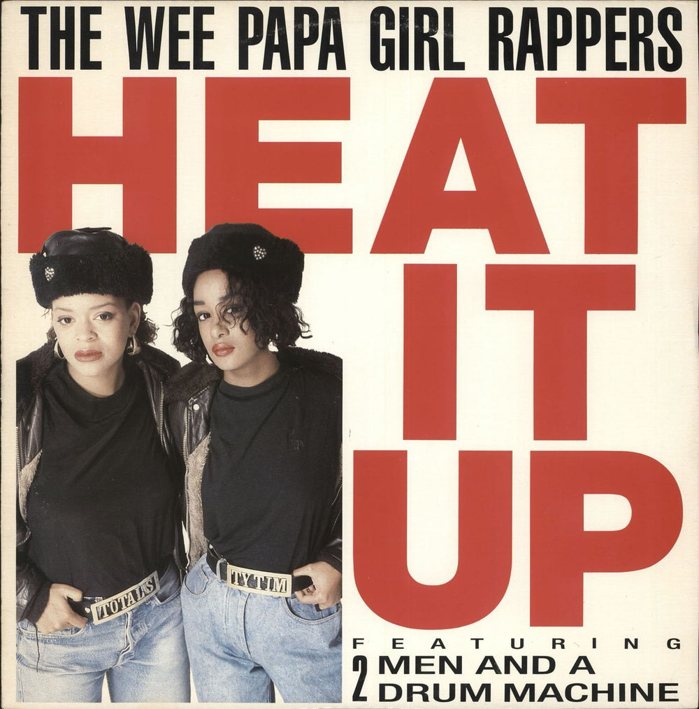 The Wee Papa Girl Rappers Heat It Up UK 12" vinyl single (12 inch record / Maxi-single) JIVET174