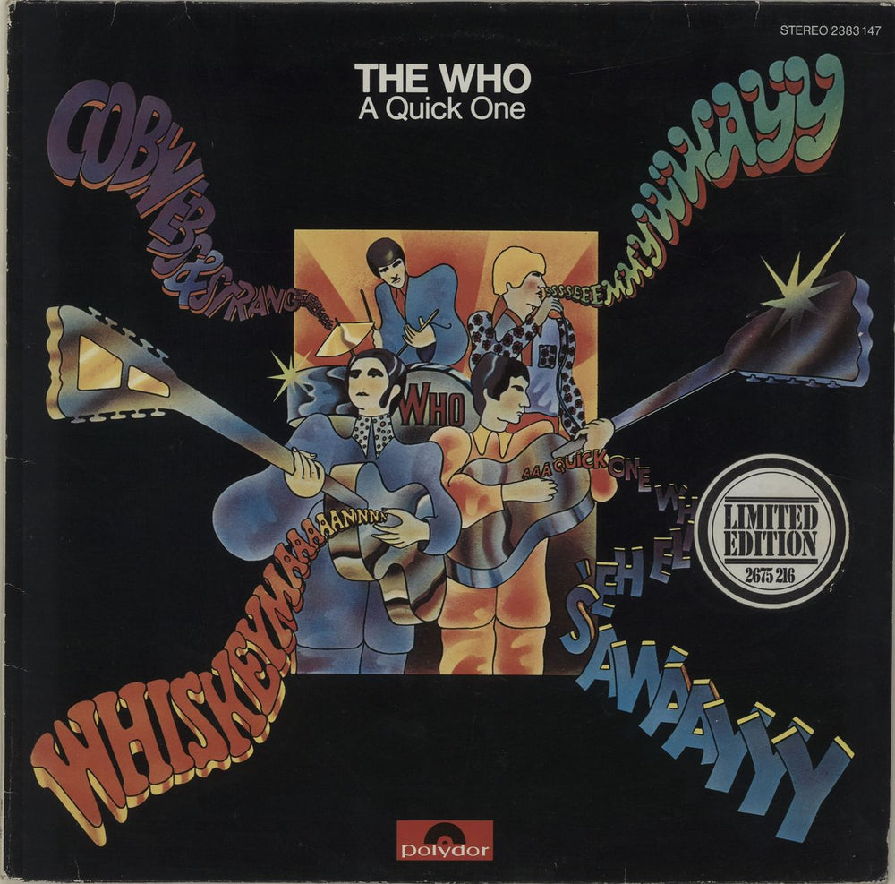 The Who A Quick One - EX German vinyl LP album (LP record) 2383147