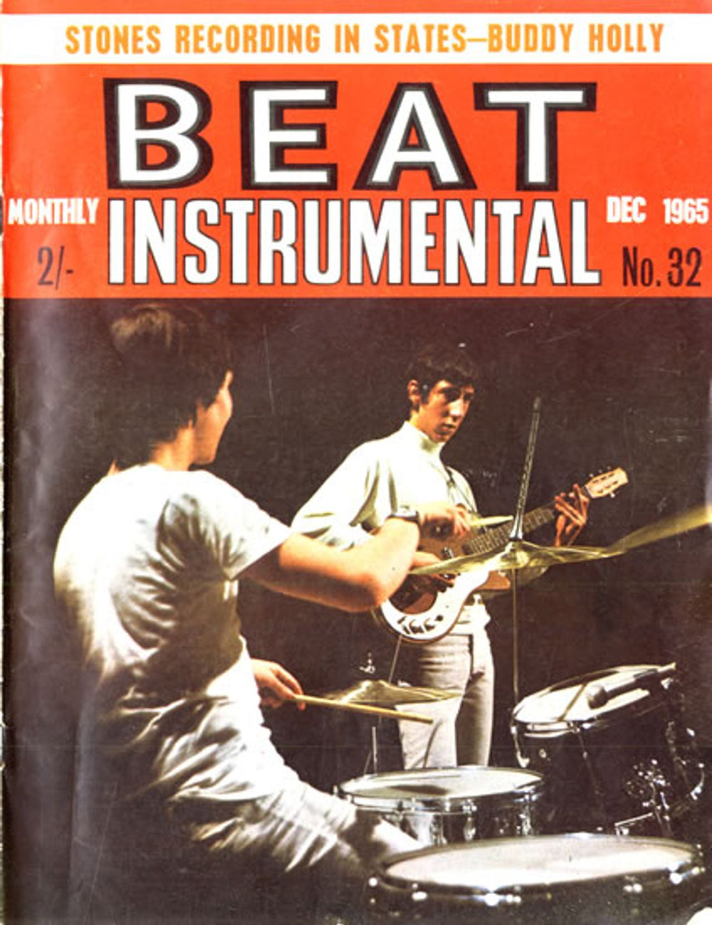 The Who Beat Instrumental Monthly No.32 UK magazine NO.32