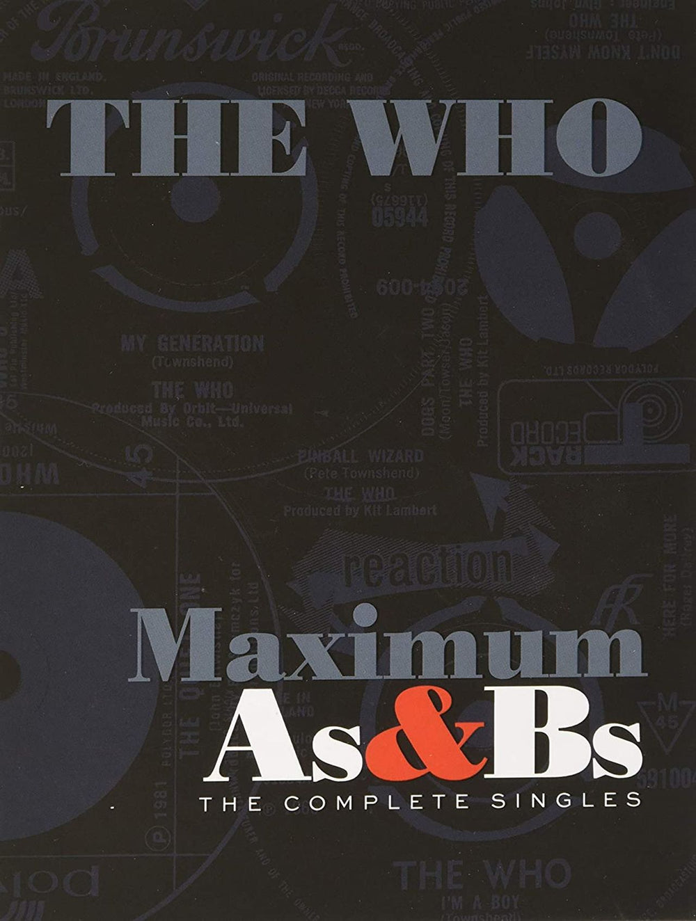 The Who Maximum As & Bs (The Complete Singles) Dutch CD Album Box Set 5780705