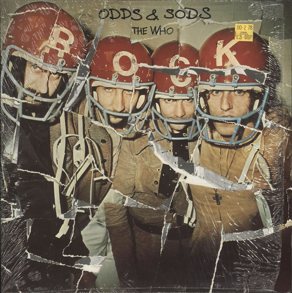 The Who Odds & Sods - 1st - shrink UK vinyl LP album (LP record) 2406116