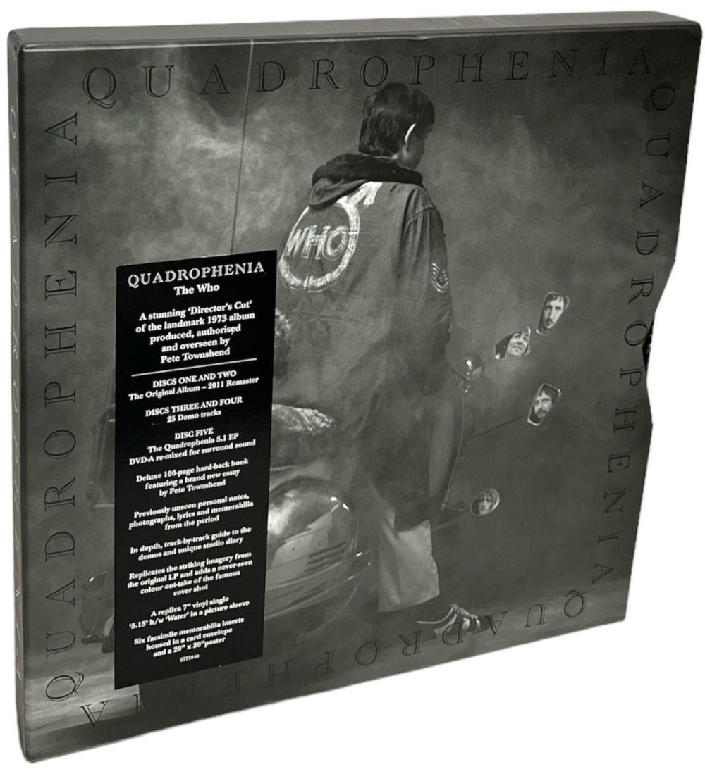 The Who Quadrophenia: Director's Cut - Stickered UK Cd album box