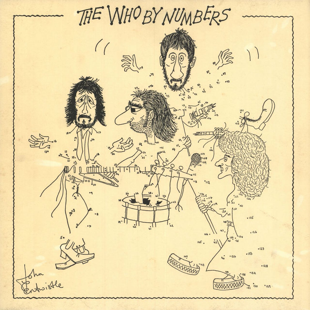 The Who The Who By Numbers - 1st - VG UK vinyl LP album (LP record) 2490129