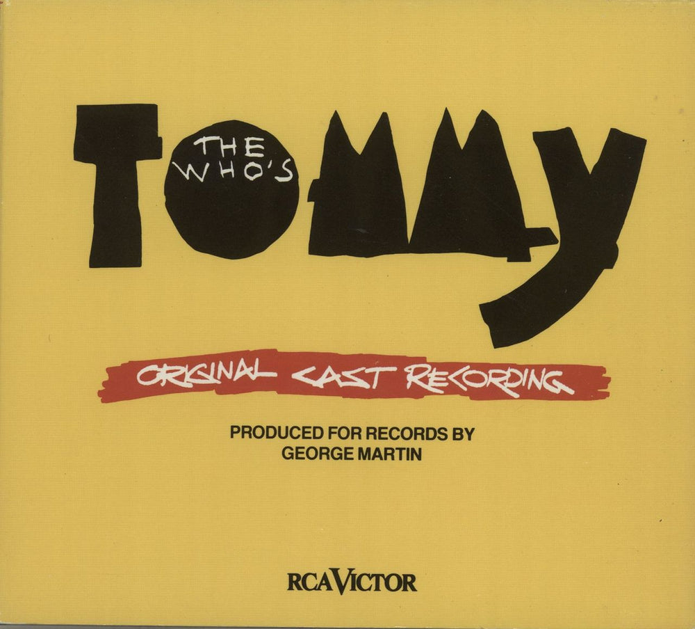 The Who Tommy Original Cast Recording German CD single (CD5 / 5") 09026619082