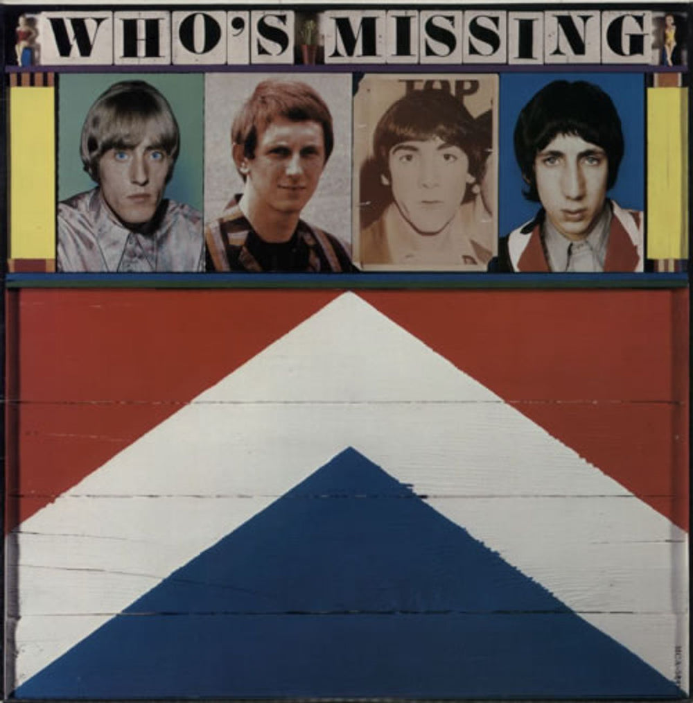 The Who Who's Missing US vinyl LP album (LP record) MCA-5641