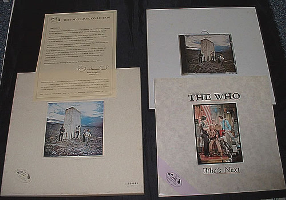 The Who Who's Next - CD Box - Opened shrink UK box set C881-13