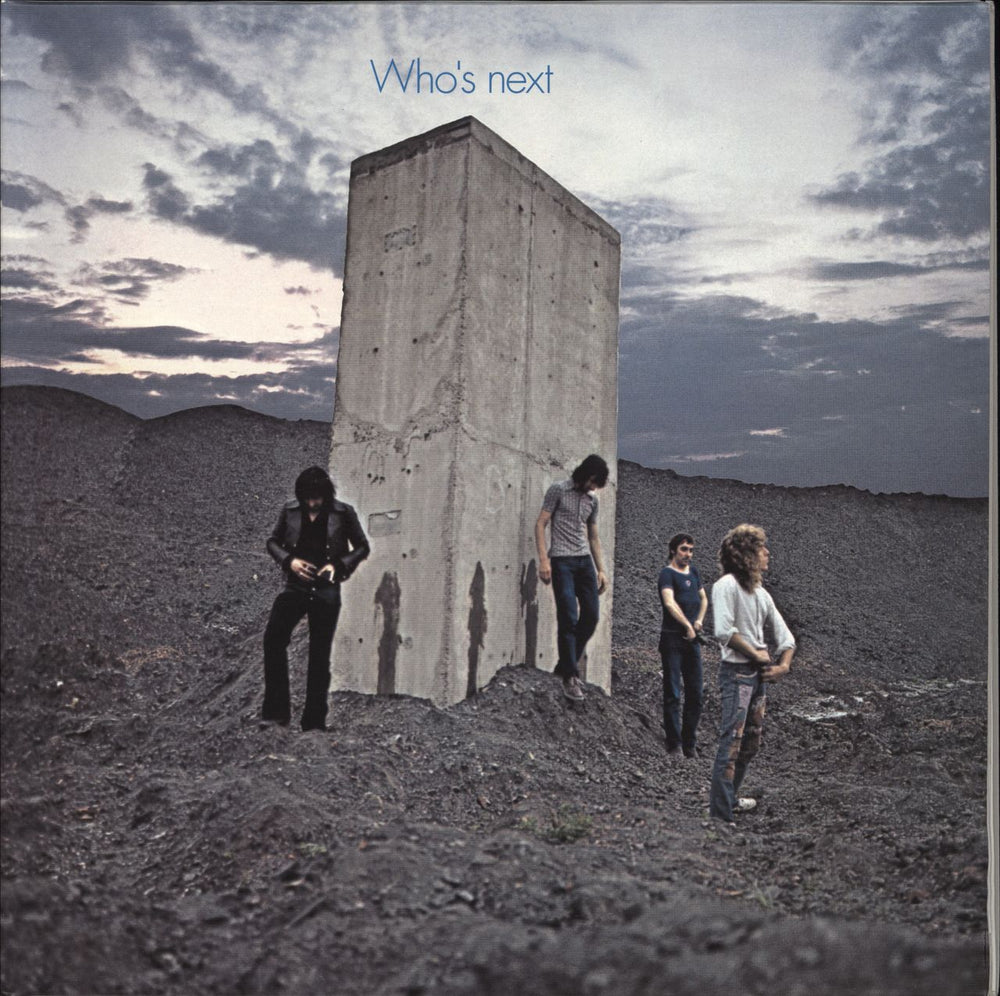 The Who Who's Next UK 3-LP vinyl record set (Triple LP Album) 076176-1