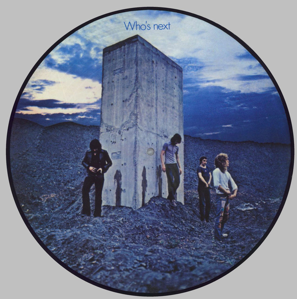 The Who Who's Next UK picture disc LP (vinyl picture disc album) 00600753454565