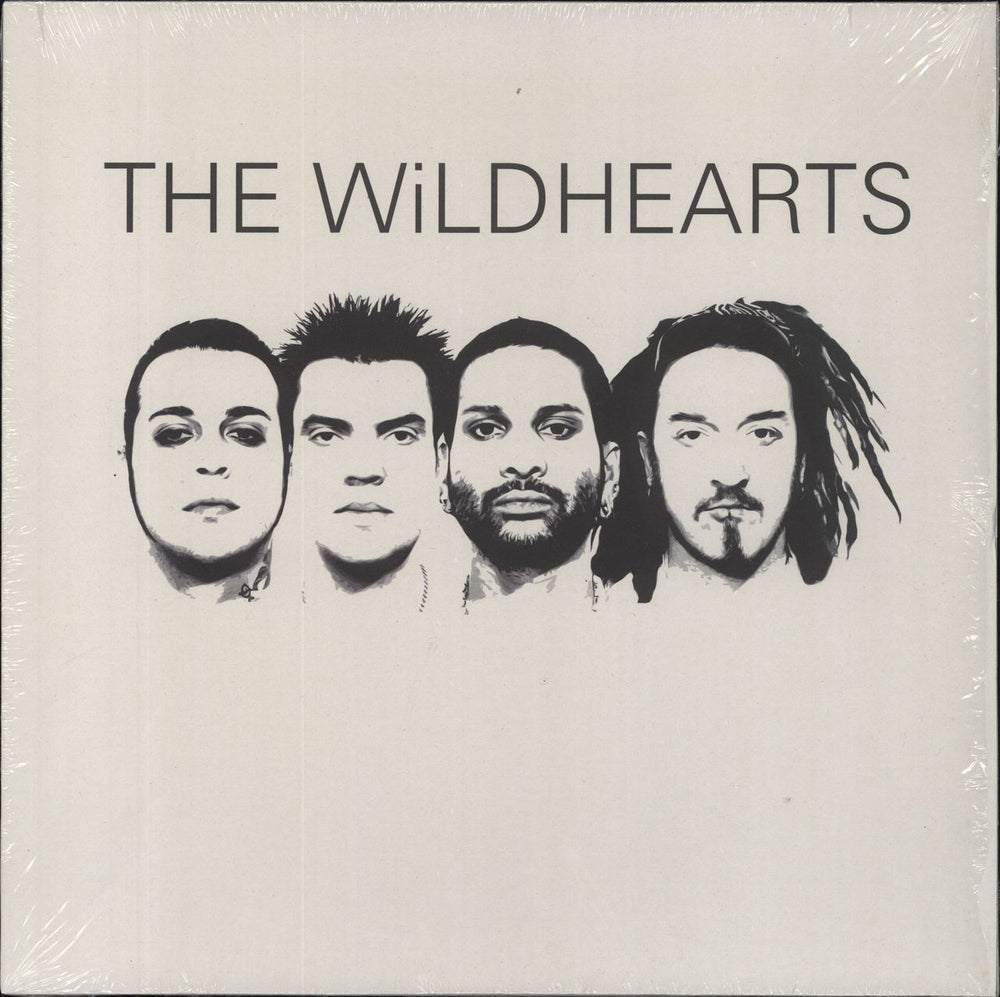 The Wildhearts The Wildhearts - White Vinyl UK 2-LP vinyl record set (Double LP Album) ROUND010LP