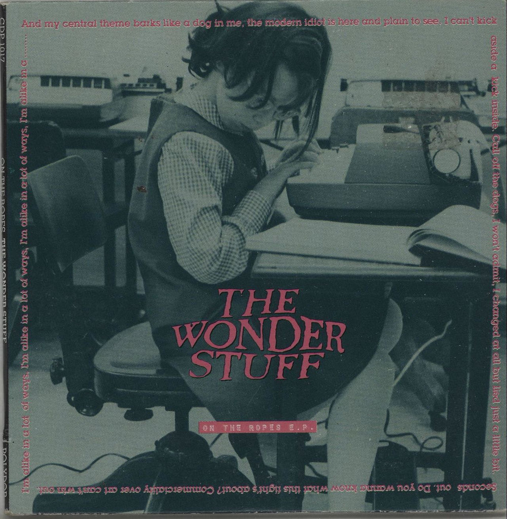 The Wonder Stuff On The Ropes Ep US Promo CD single (CD5 / 5") CDP1017