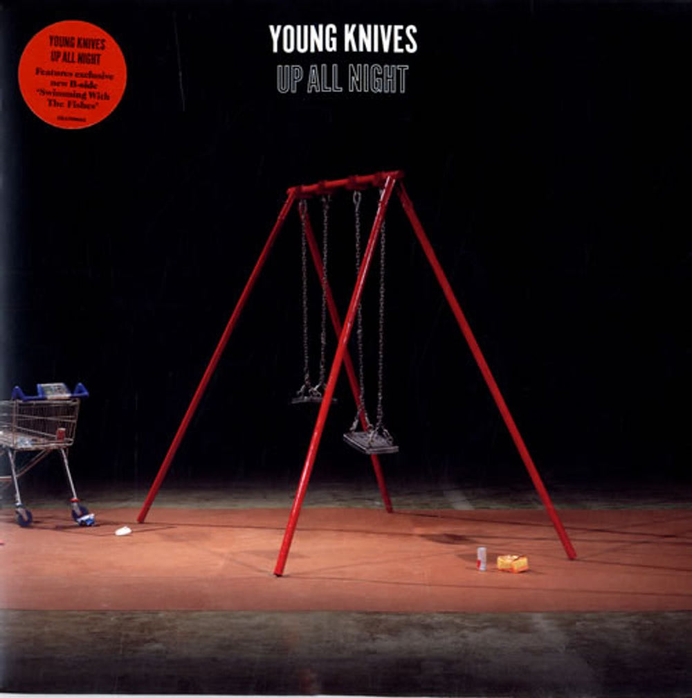 The Young Knives Up All Night UK 7" vinyl single (7 inch record / 45) TRANS068X