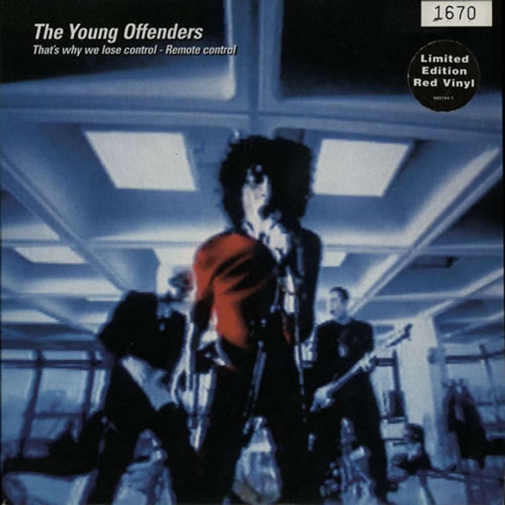 The Young Offenders That's Why We Lose Control - Red Vinyl UK 7" vinyl single (7 inch record / 45) 6651947