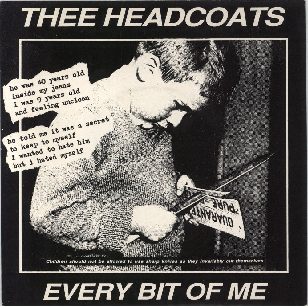 Thee Headcoatees Every Bit Of Me - White Vinyl UK 7" vinyl single (7 inch record / 45) DAMGOOD17