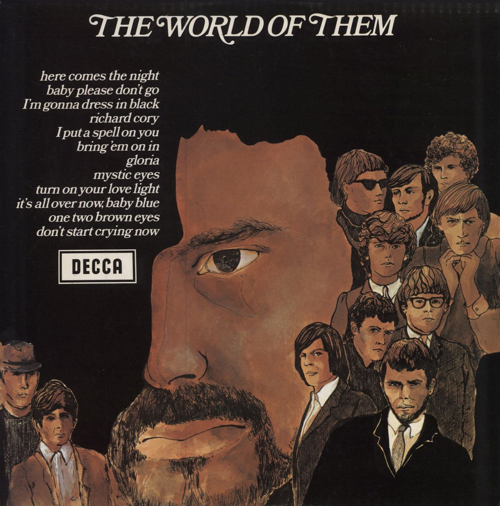 Them The World Of Them UK vinyl LP album (LP record) SPA86
