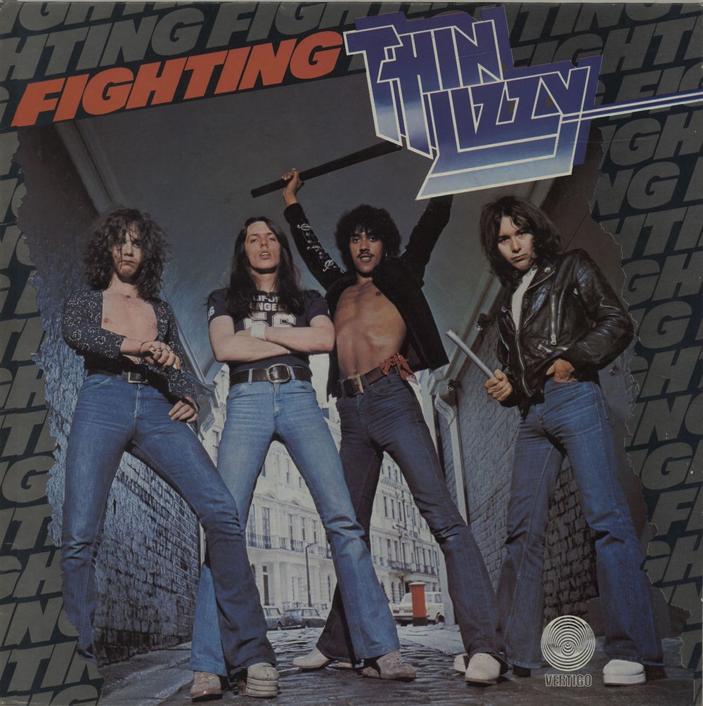 Thin Lizzy Fighting UK vinyl LP album (LP record) PRICE32