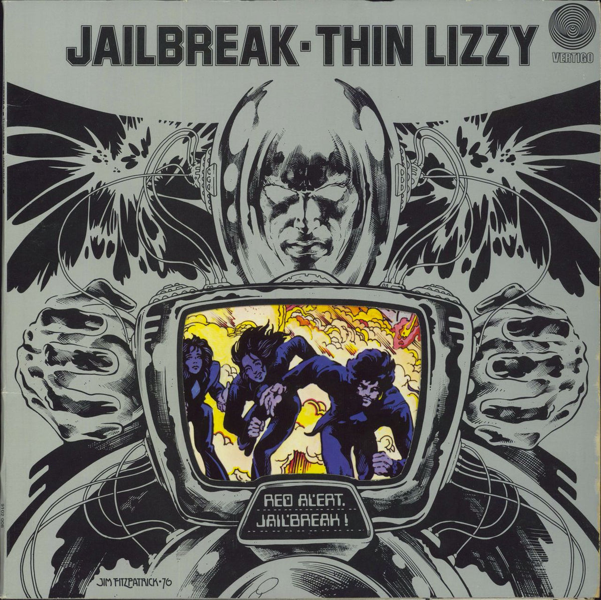 Thin Lizzy Jailbreak - 2nd - EX UK Vinyl LP — RareVinyl.com