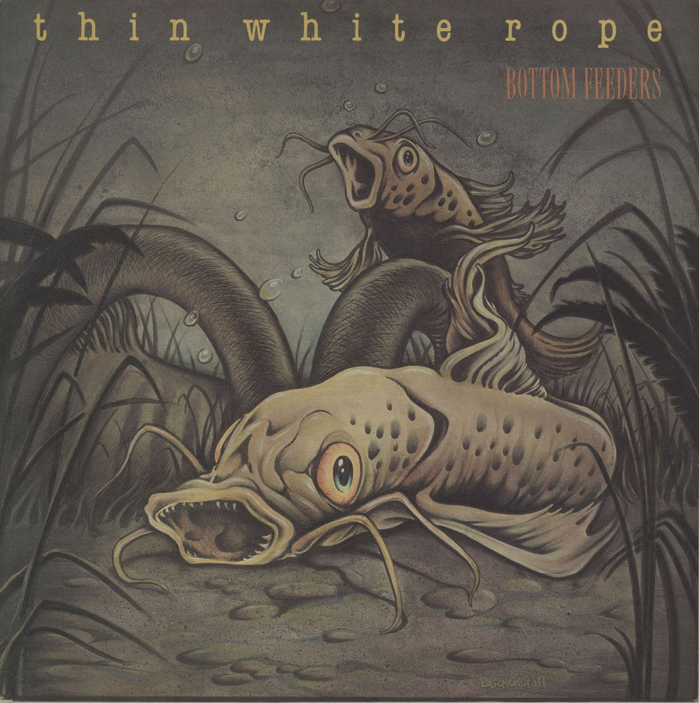 Thin White Rope Bottom Feeders UK vinyl LP album (LP record) ZANE005